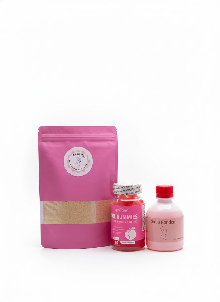 Pack Maca Nux + Gummies + Sirop Rondeur